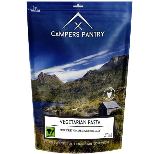 Campers Pantry Dehydrated Meals Double Serve / Vegetarian Pasta Freeze-dried Dinner Meals CPVP22019