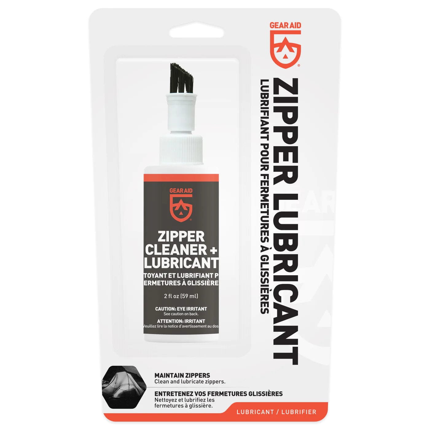 Gear Aid Repair Kit Zipper Cleaner and Lubricant 102120