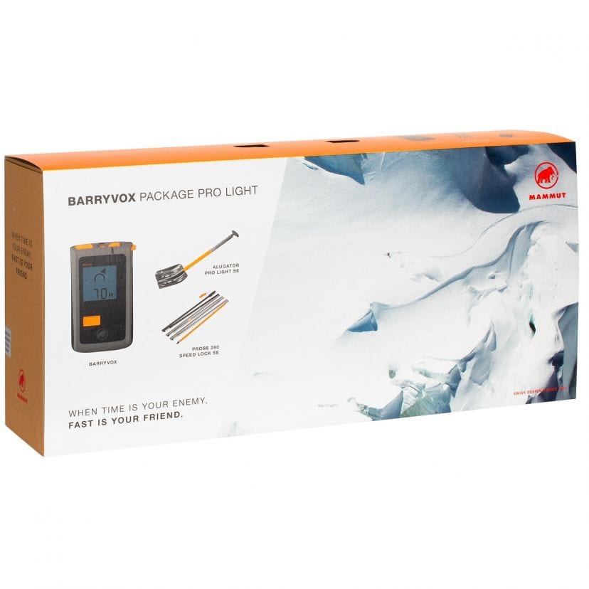 Mammut Avalanche Safety Packs AU/NZ/US/CA Barryvox Avalanche Package Pro Light 2620-00090-1012-1