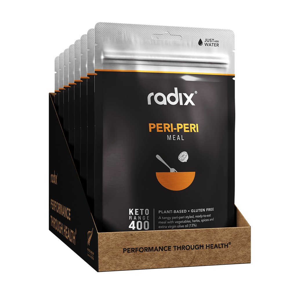 Radix Dehydrated Meals 8 Pack (400 kcal) / Peri-Peri / 9.0 Keto Meals 9421036752182