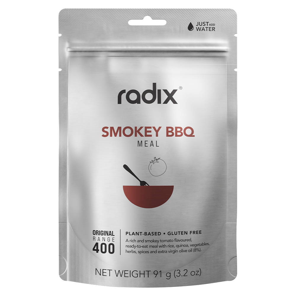 Radix Dehydrated Meals 8 Pack (400 kcal) / Smokey Barbecue / 9.0 Original Meals 9421036752045