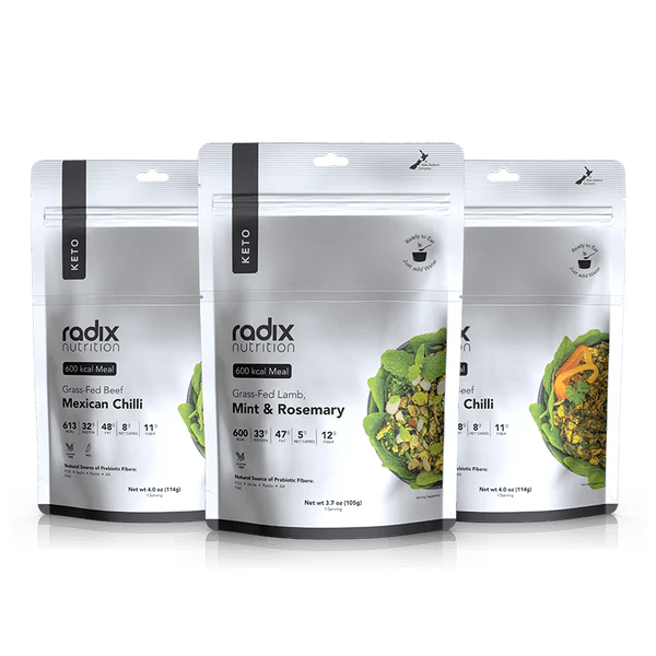 Radix Dehydrated Meals Keto Meals v8.0