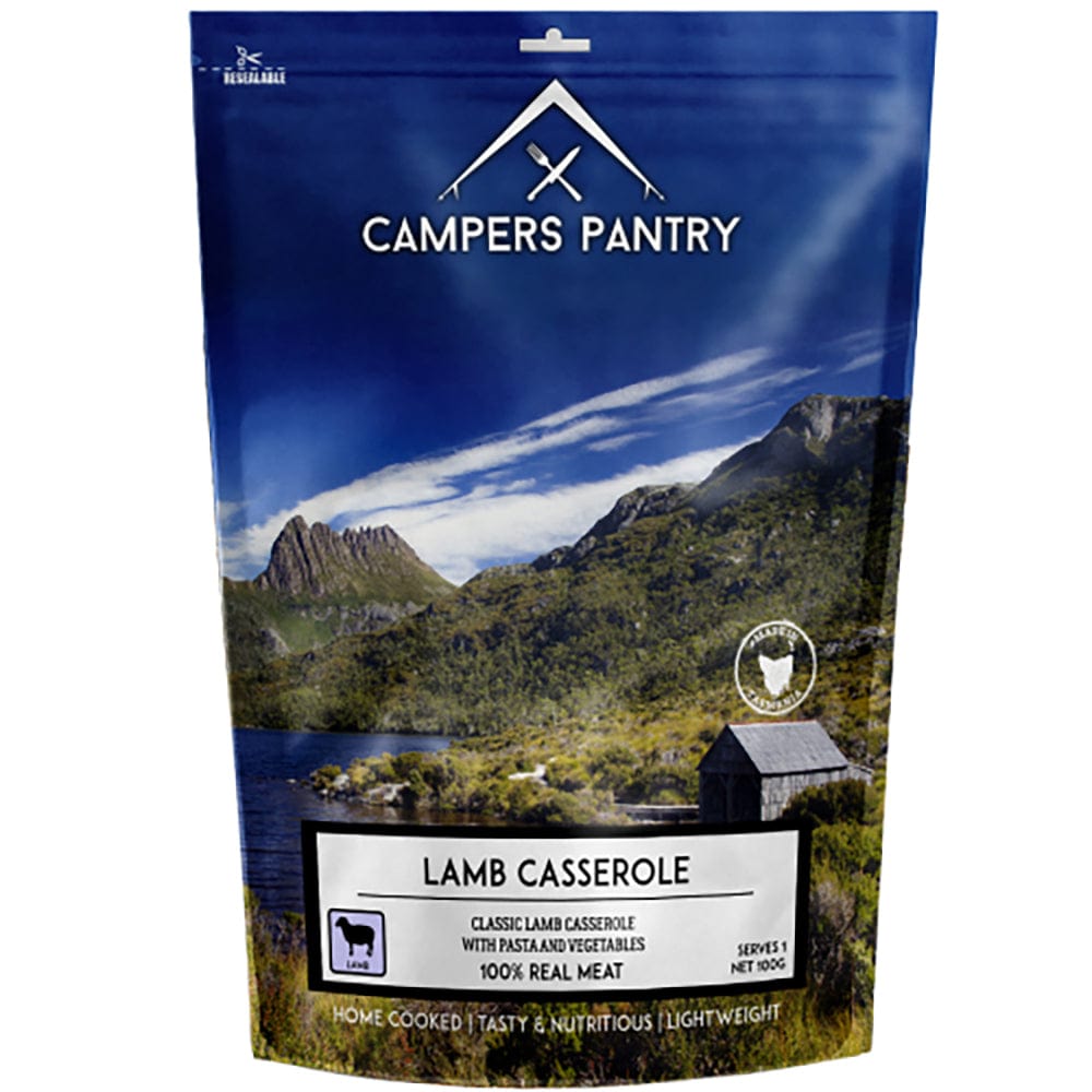 campers pantry Dehydrated Meals Single Serve / Lamb Casserole Freeze-dried Dinner Meals CPLC10017