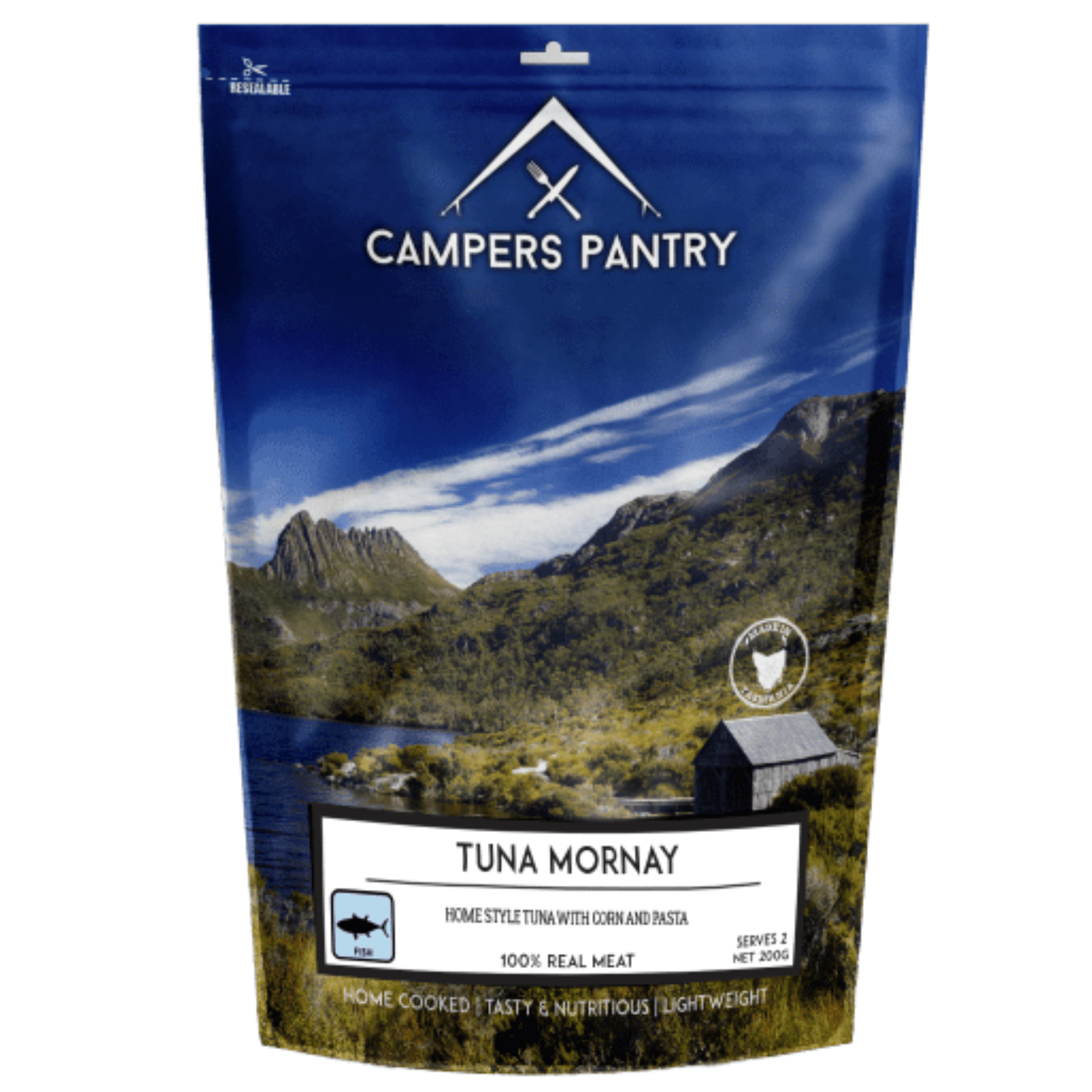 campers pantry Dehydrated Meals Single Serve / Tuna Mornay Freeze-dried Dinner Meals CPTM10017