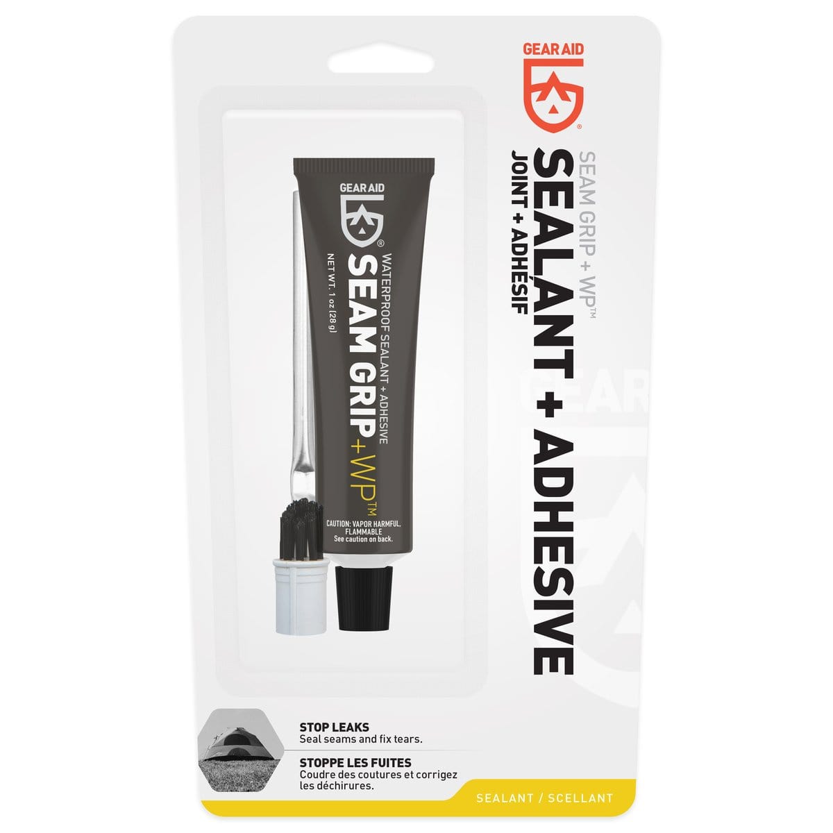 gear-aid Repair Kit Seam Grip WP Waterproof Sealant and Adhesive MCN10001