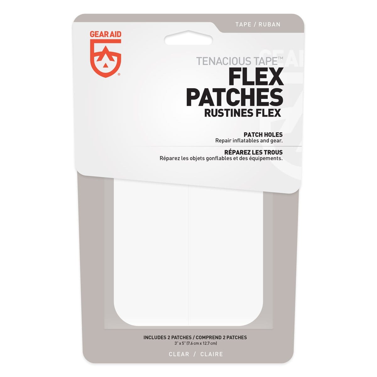 gear-aid Repair Kit Tenacious Tape Flex Patches MCN90037