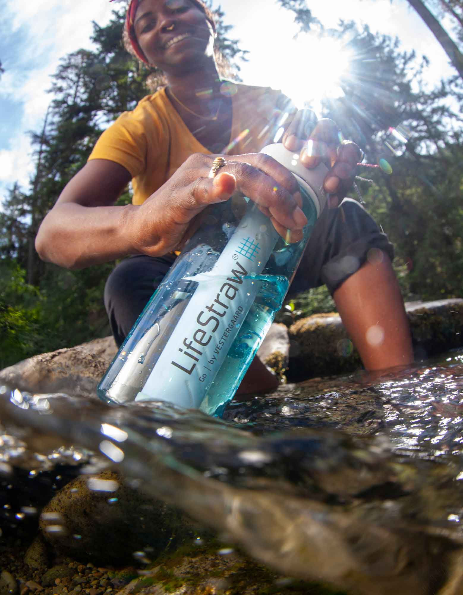 lifestraw Water Treatment Go Tritan Renew - Water Bottle with Filter