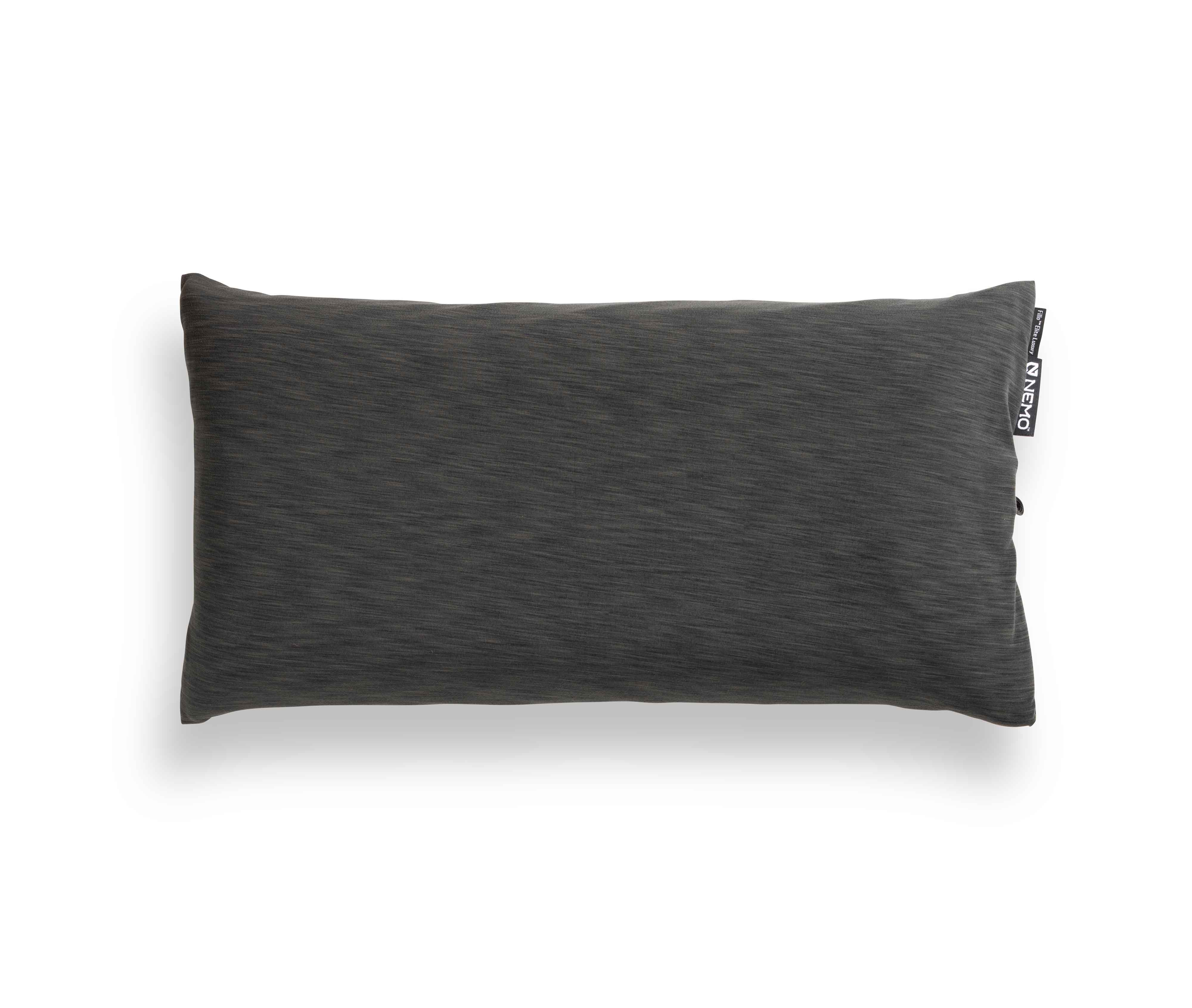 nemo Pillow Midnight Grey Fillo Elite Luxury Backpacking Pillow NEM00257G
