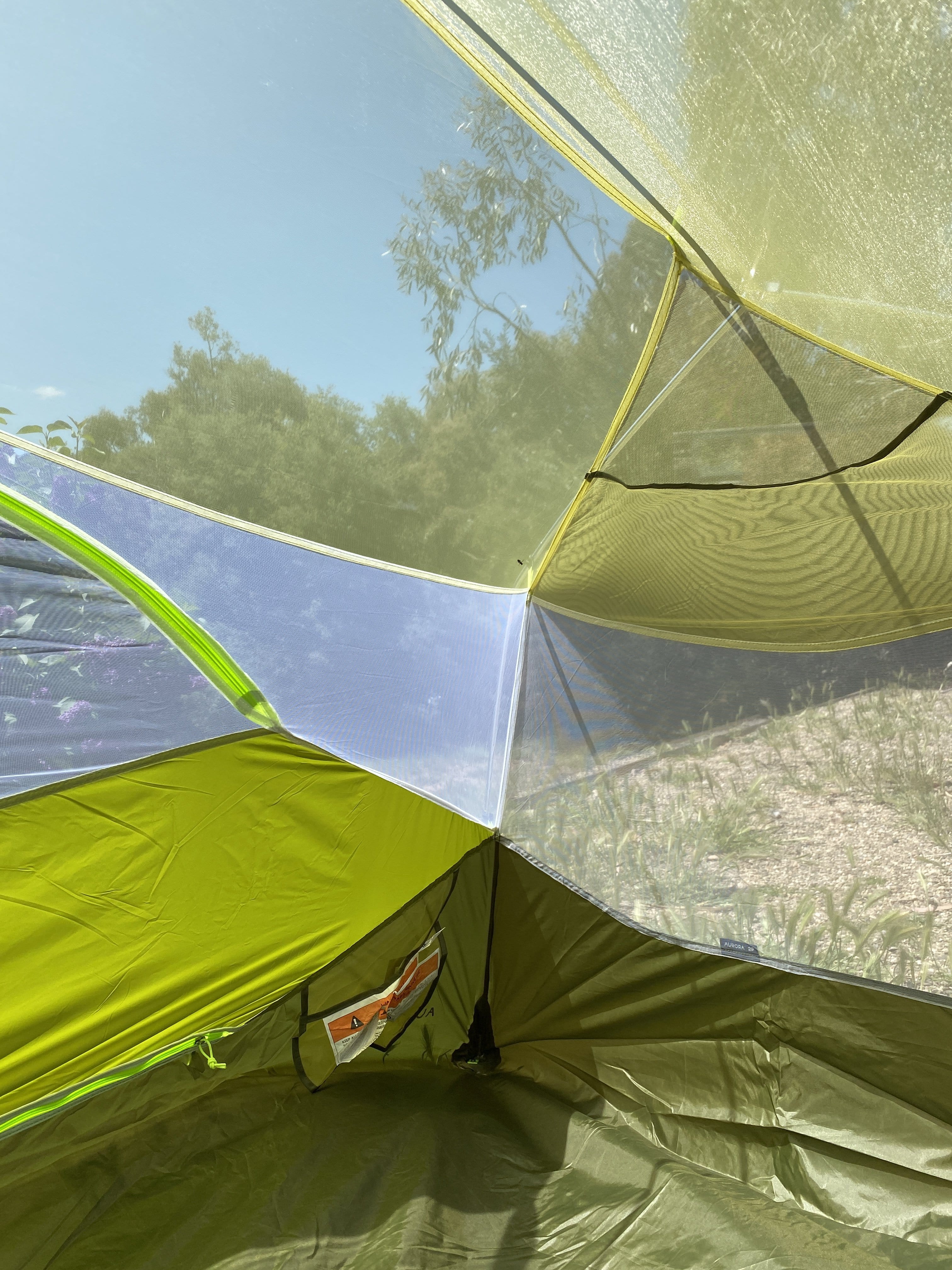 nemo Tent Aurora Backpacking Tent & Footprint