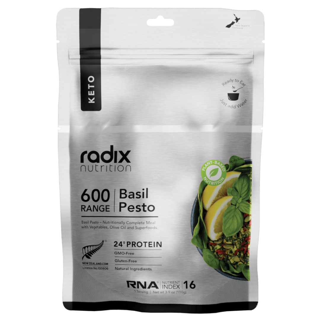 radix Dehydrated Meals Double Serve (800 kcal) / Basil Pesto Keto Meals v8.0 9421907102627