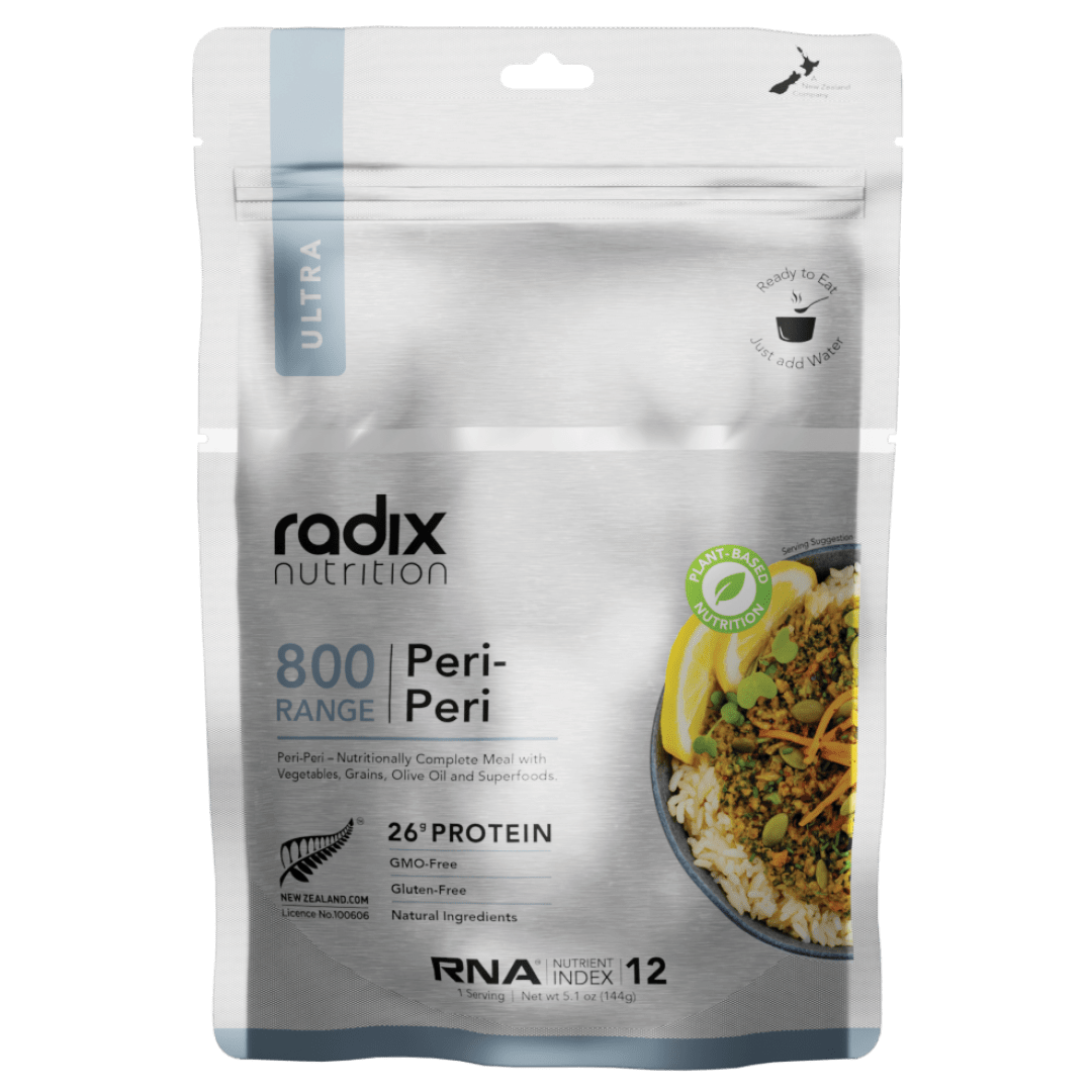 radix Dehydrated Meals Double Serve (800 kcal) / Peri-Peri Ultra Meals v8.0 9421907102702