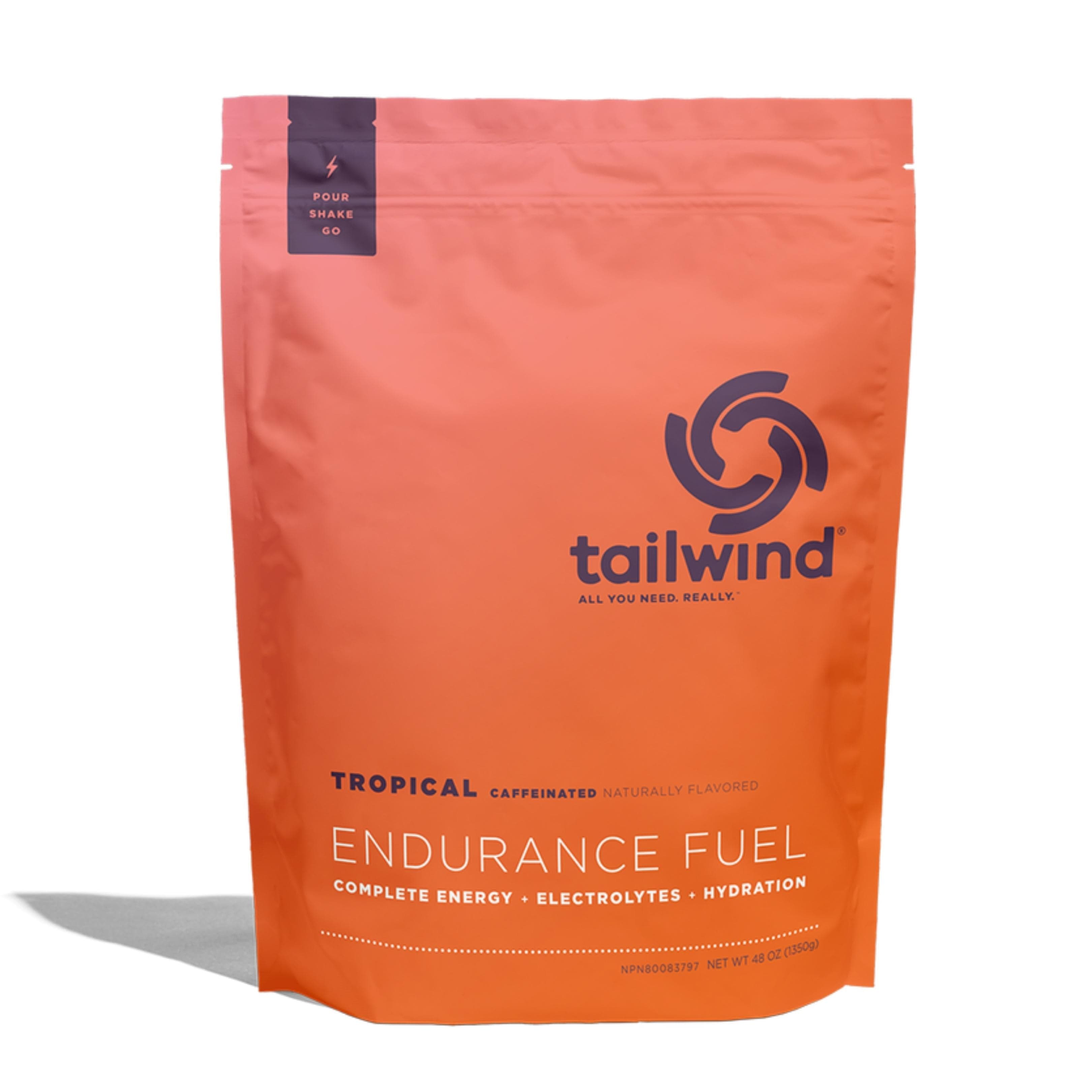 tailwind Nutrition Supplement Medium (30 servings) / Tropical (36mg Caffeine) Endurance Fuel Drink Mix 8 55283 00520 0