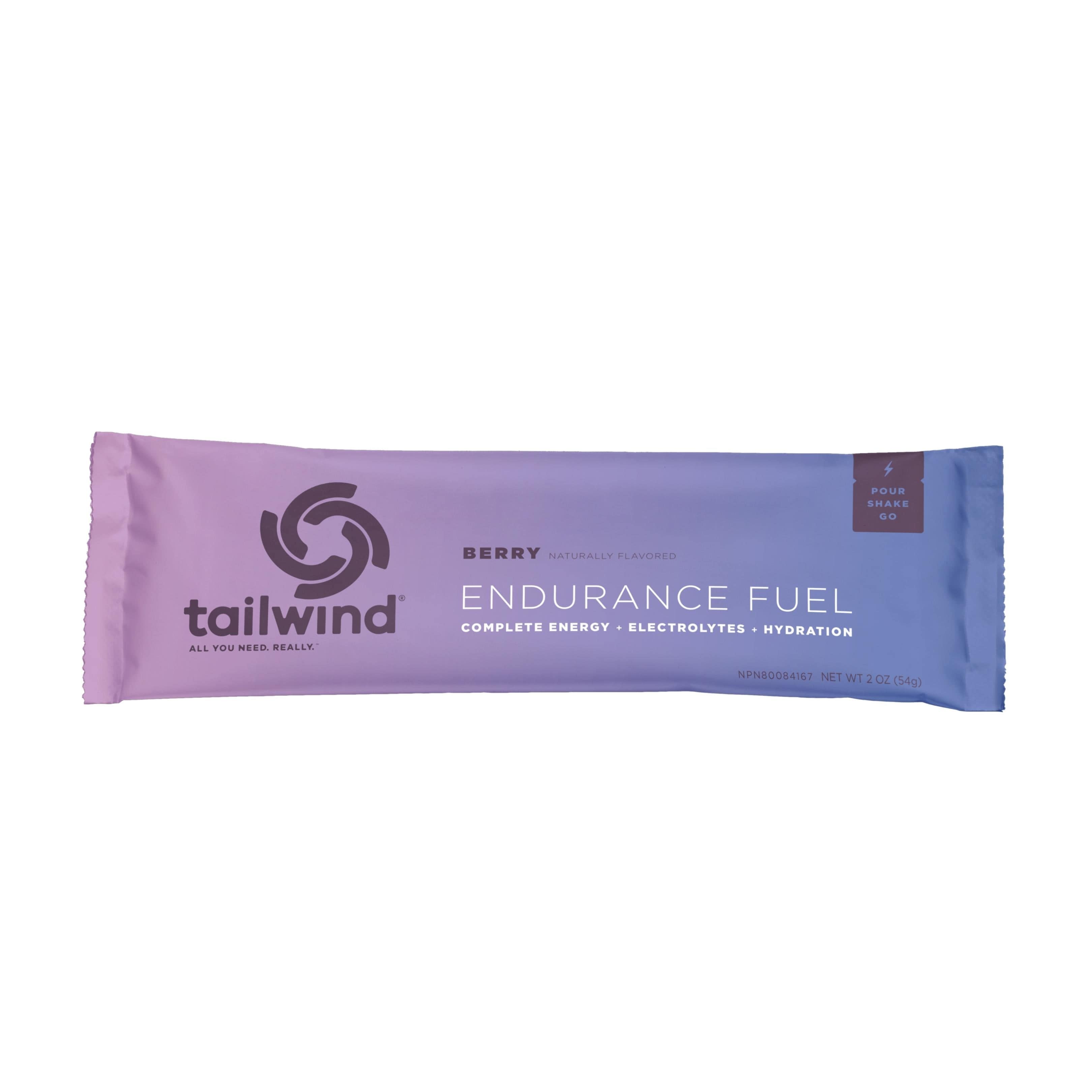 tailwind Nutrition Supplement Stick (2 servings) / Berry Endurance Fuel Drink Mix 8 55283 00501 9