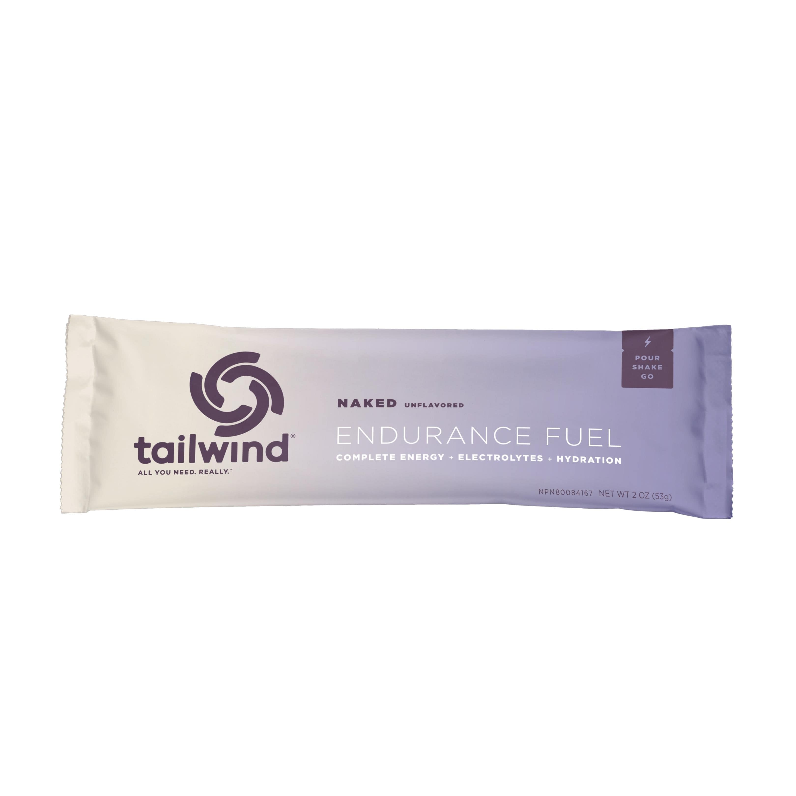 tailwind Nutrition Supplement Stick (2 servings) / Naked (Unflavoured) Endurance Fuel Drink Mix 8 55283 00503 3
